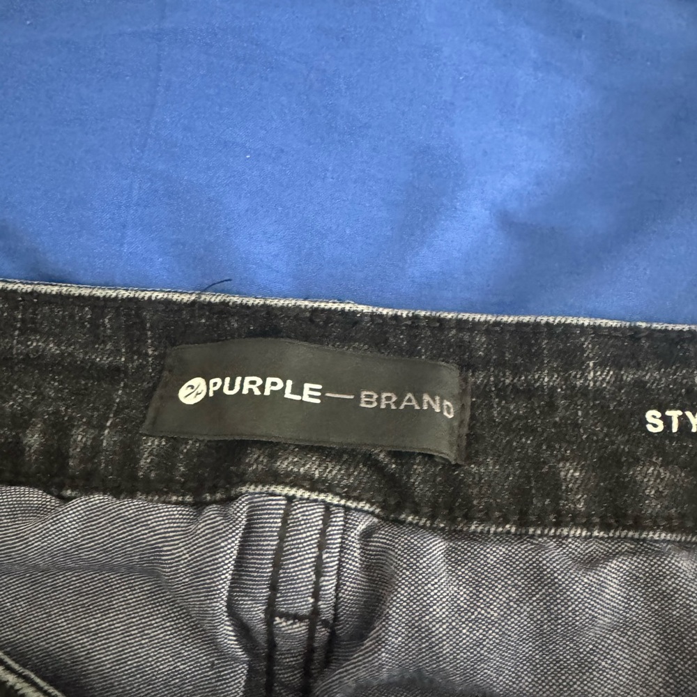 Purple jeans Distressed Black style no.002024 - Picture 3 of 7